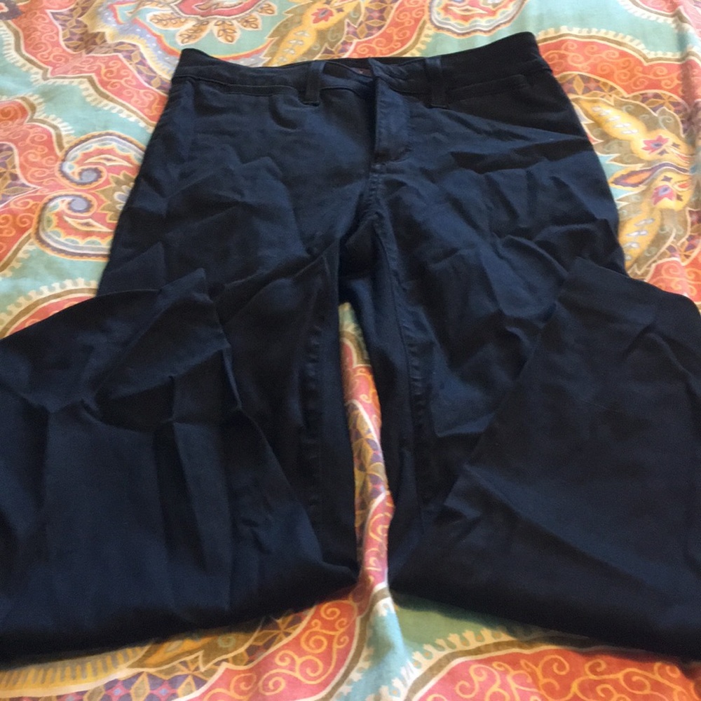 Boot cut designer black pants